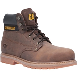 Caterpillar Powerplant SB HRO SRA Safety Boot Brown [Size UK 12/ EU 46]