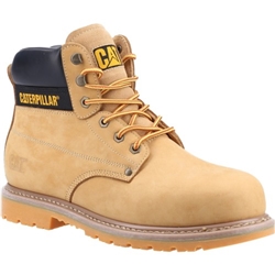 Caterpillar Powerplant S3 HRO SRA Safety Boot Honey [Size UK 6/ EU 40]