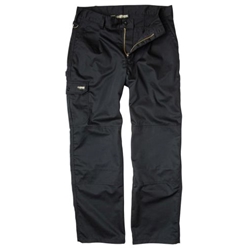 Apache Industry Cargo Knee Pocket Trouser Black 46" Long