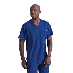 Skechers Unisex V Neck Scrub Top Navy 3XL SK0112/NAVY/3XL