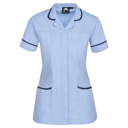 Orn 8600 Florence Classic Tunic Sky with Navy Trim UK 18