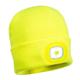 Portwest Beanie USB Rechargeable LED Head Light Yellow (Pack of 12)