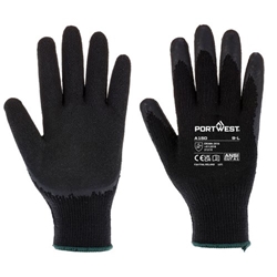 Portwest Classic Grip Glove Latex M Blk (Pack of 12)