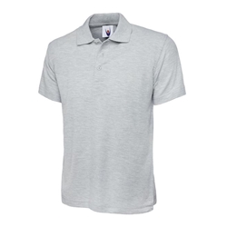 Uneek UC103 Childrens Poloshirt Heather Grey 9/10 Years
