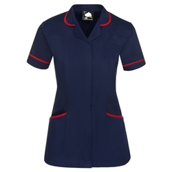 Orn 8600 Florence Classic Tunic Navy with Red Trim UK 08