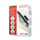 Fellowes 54x86mm Capture Gloss Laminating Pouches 250 Micron (Pack of 100) 53063