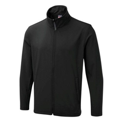 Uneek UX10 Printable Soft Shell Jacket Black 4XL 
