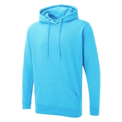 Uneek UX4 Hooded Sweatshirt Sky XL 