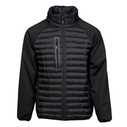 Apache Ashcroft Hybrid Jacket with Foldaway Hood Black 2XL