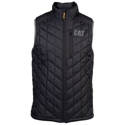 Caterpillar Insulated Vest Black Charcoal Small