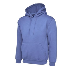 Uneek UC502 Classic Hooded Sweatshirt Violet Medium