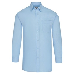 Orn 5510 Classic Oxford Long Sleeve Shirt Sky 15.5" Collar
