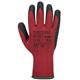 Portwest Grip Glove Latex L Red/Blk (Pack of 12)
