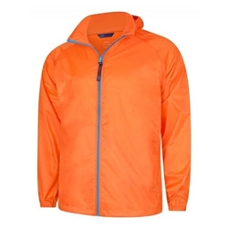 Uneek UC630 Active Jacket Fiery Orange/Surf Blue 2XL