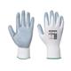 Portwest Flexo Grip Nitrile Glove Retail Pack M Gry/White (Pack of 12)