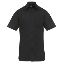 Orn 5400 Essential Short Sleeve Shirt Black 23" Collar