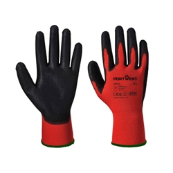 Portwest Red PU Glove XL Red/Blk (Pack of 12)