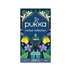 Pukka Organic Herbal and Green Tea Collection Tea Bags (Pack of 20) 802104