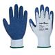 Portwest Grip Glove Latex 2XL Gry/Bl (Pack of 12)