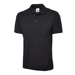 Uneek UC105 Active Poloshirt Black Large