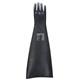 Portwest Heavyweight Latex Rubber Gauntlet 600mm L Blk (Pack of 12)