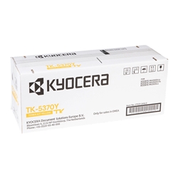 Genuine Kyocera 1T02YJANL0 TK-5370Y Yellow Toner Cartridge (5,000 Pages)