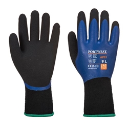 Portwest Thermo Pro Glove S Bl/Blk (Pack of 12)