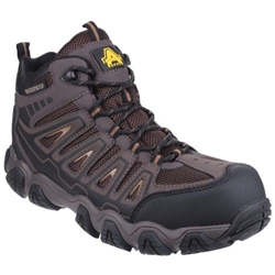 Amblers Safety AS801 Rockingham S3 WR HRO SRA Safety Hiker Boot Brown [Size UK 12/ EU 47]