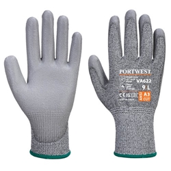 Portwest Vending MR Cut PU Palm Glove XL Gry (Pack of 24)