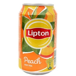 Lipton Peach Cans 