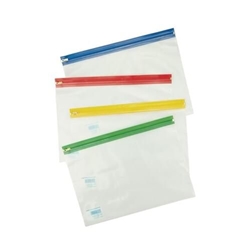 Bulky Zip Wallet A4 Red (Pack of 25)