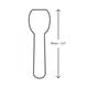 Vegware Compostable Paper Ice-Cream Spoon Tutti Frutti 90mm (2000 pack)