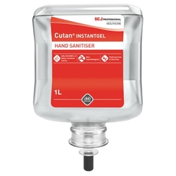 Deb Cutan InstantGEL Alcohol Based Gel Hand Sanitiser 1 Litre Cartridge - CAG392