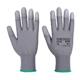 Portwest PU Fingertip Glove XS Gry (Pack of 12)