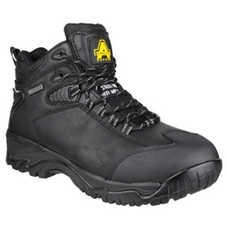 Amblers Safety FS190N S3 WR SRC Safety Hiker Boot Black [Size UK 8/ EU 42]