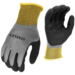 Stanley SY18 Waterproof Grip Gloves Yellow/Grey/Black