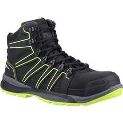 Helly Hansen Addvis Mid S3 SRC Safety Boot Black/Yellow [Size UK 13/ EU 48]