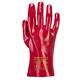 Portwest Grip 12 PVC Gauntlet 27cm XL Red (Pack of 12)