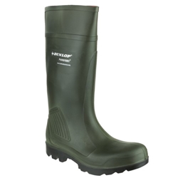 Dunlop Purofort Professional Wellington Boot Green [Size UK 10/ EU 44]