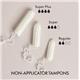 Grace and Green Organic Cotton Non Applicator Tampons Super+ (Pack of 15) GGOTSP003