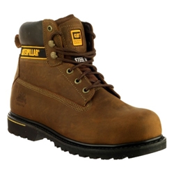 Caterpillar Holton S3 HRO SRC Safety Boot Brown [Size UK 15/ EU 49]