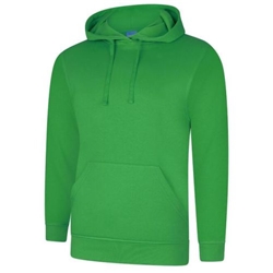Uneek UC509 Deluxe Hooded Sweatshirt Amazon Green 3XL