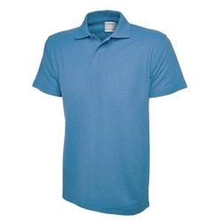 Uneek UC116 Childrens Ultra Cotton Poloshirt Sky 9/10 Years 