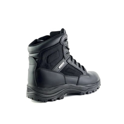 Tuffking Raid Tactical Non-Safety Leather Boot 6 Inch Side Zip Size 7 Black 9126-07-BLK