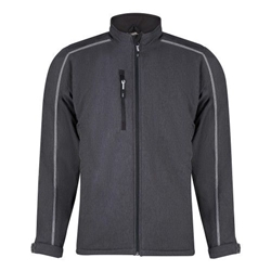 Orn 4240 Crane Softshell Jacket Charcoal Melange/Black Small