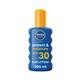 Nivea Sun Protect and Moisture Sun Cream Lotion Spray SPF 30 Pump Bottle 200ml 707931