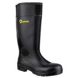 Amblers Safety FS100 Construction S5 SRA Safety Welllington Boot Black [Size UK 9/ EU 43]