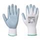 Portwest Flexo Grip Nitrile Glove Retail Pack XL Gry/White (Pack of 12)