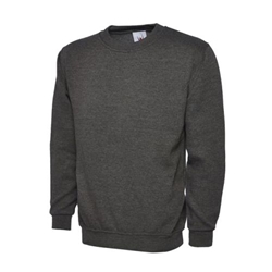 Uneek UC203 Classic Sweatshirt Charcoal 3XL