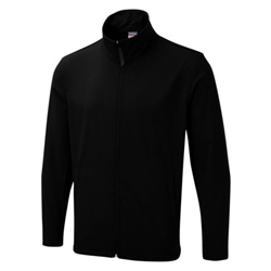 Uneek UX6 Full Zip Soft Shell Jacket Black 2XL 